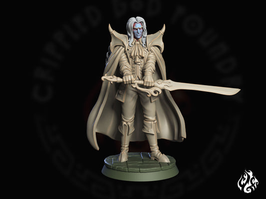 Adrian Ardelean, dhampir swordsman