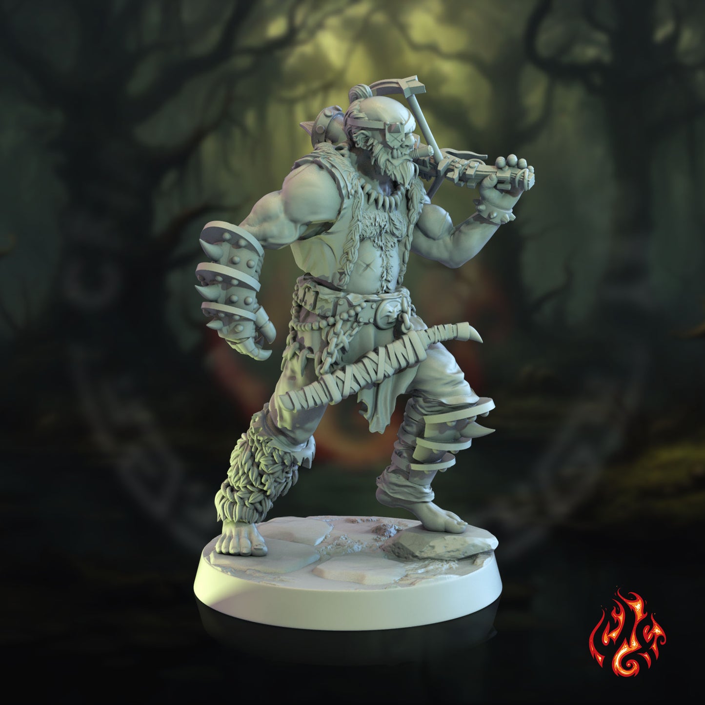 Bhol, chasseur de monstres demi-orque