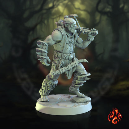 Bhol, chasseur de monstres demi-orque