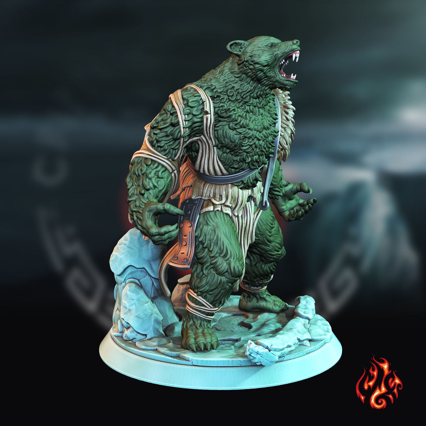Vauri, Werebear form