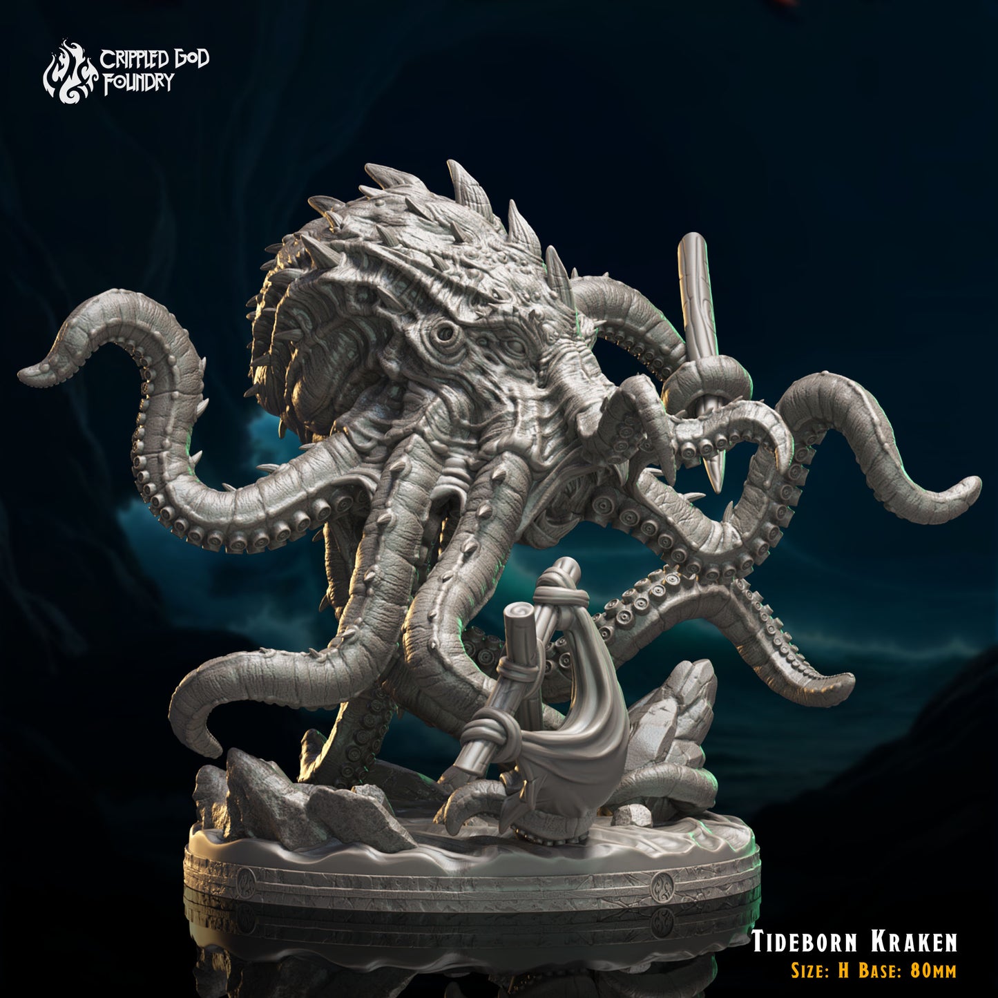 Kraken né des marées