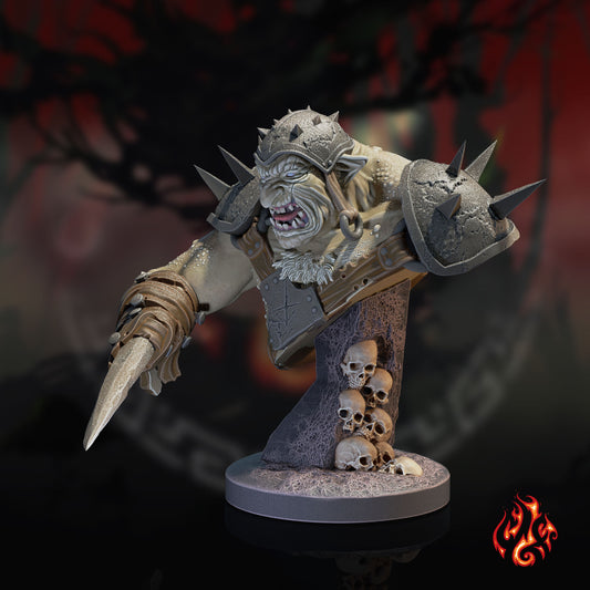 Armless Ogre Bust