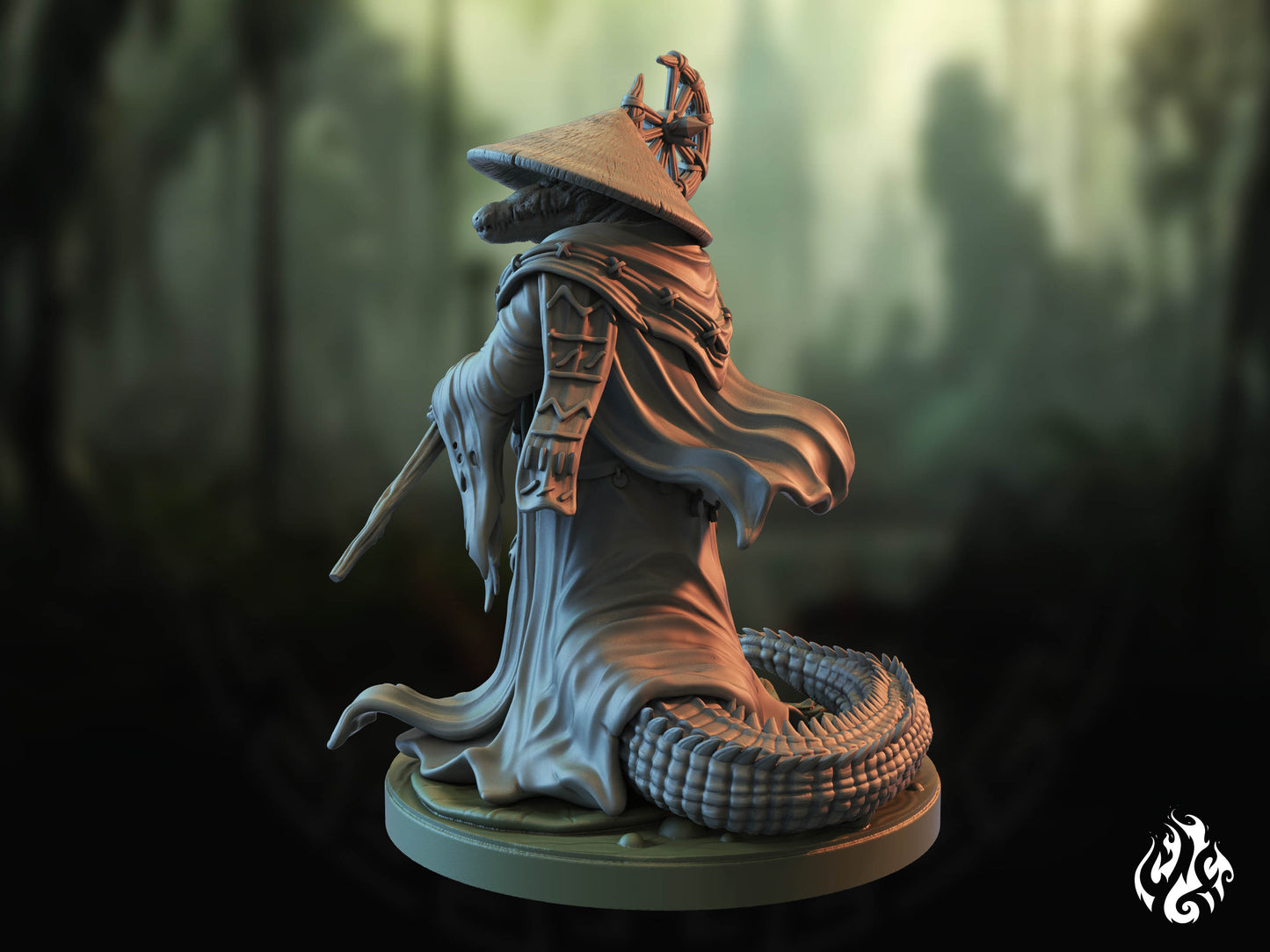 Krozosz, Werecrocodile Druid