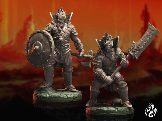 Fire Giant Guardians
