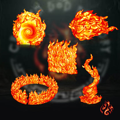 Spell effects : Fire Spells