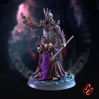 Sharfein Baenath, Dark Elf Arachnomancer