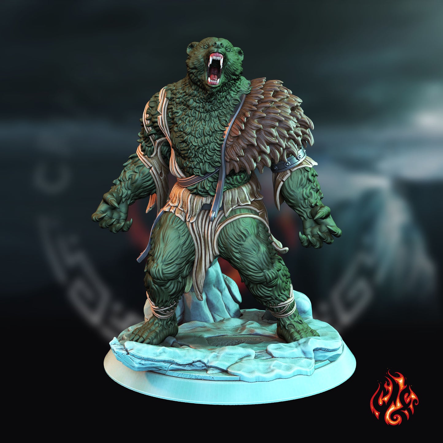 Vauri, Werebear form