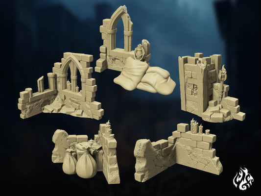 Ruinas del campamento
