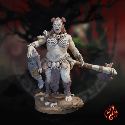 Jeune fille ogre