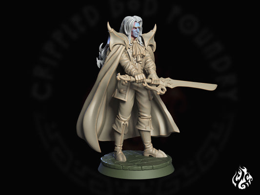 Adrian Ardelean, dhampir swordsman