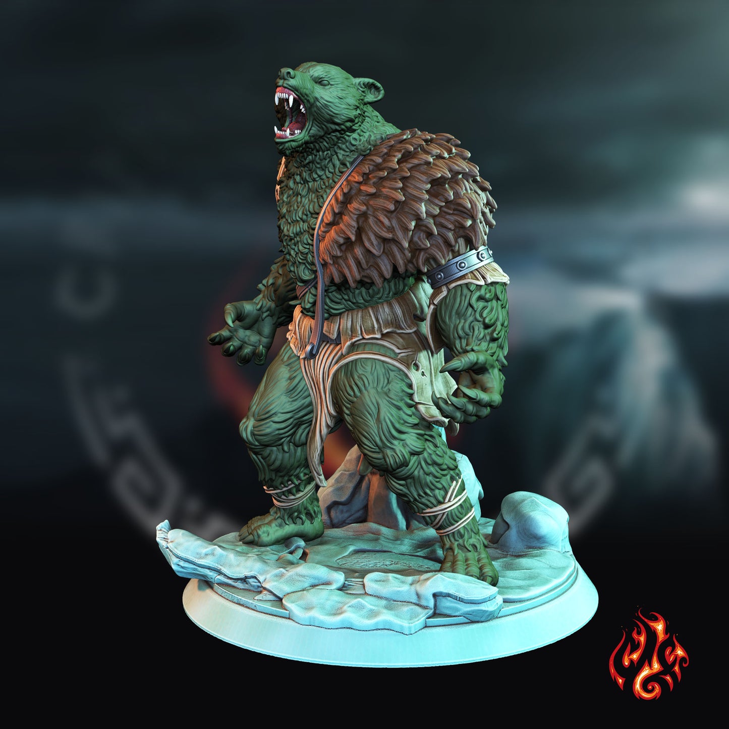 Vauri, Werebear form