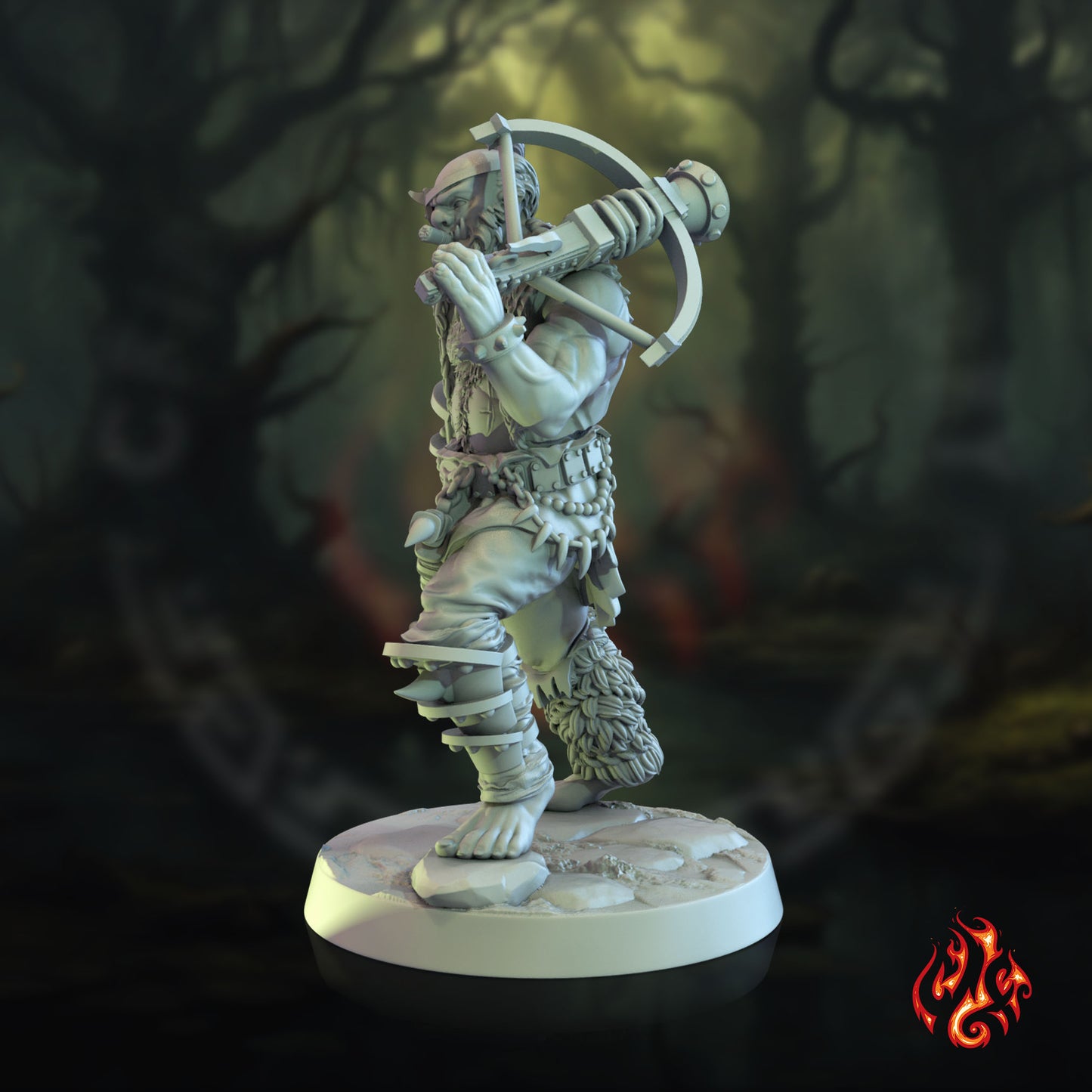Bhol, chasseur de monstres demi-orque