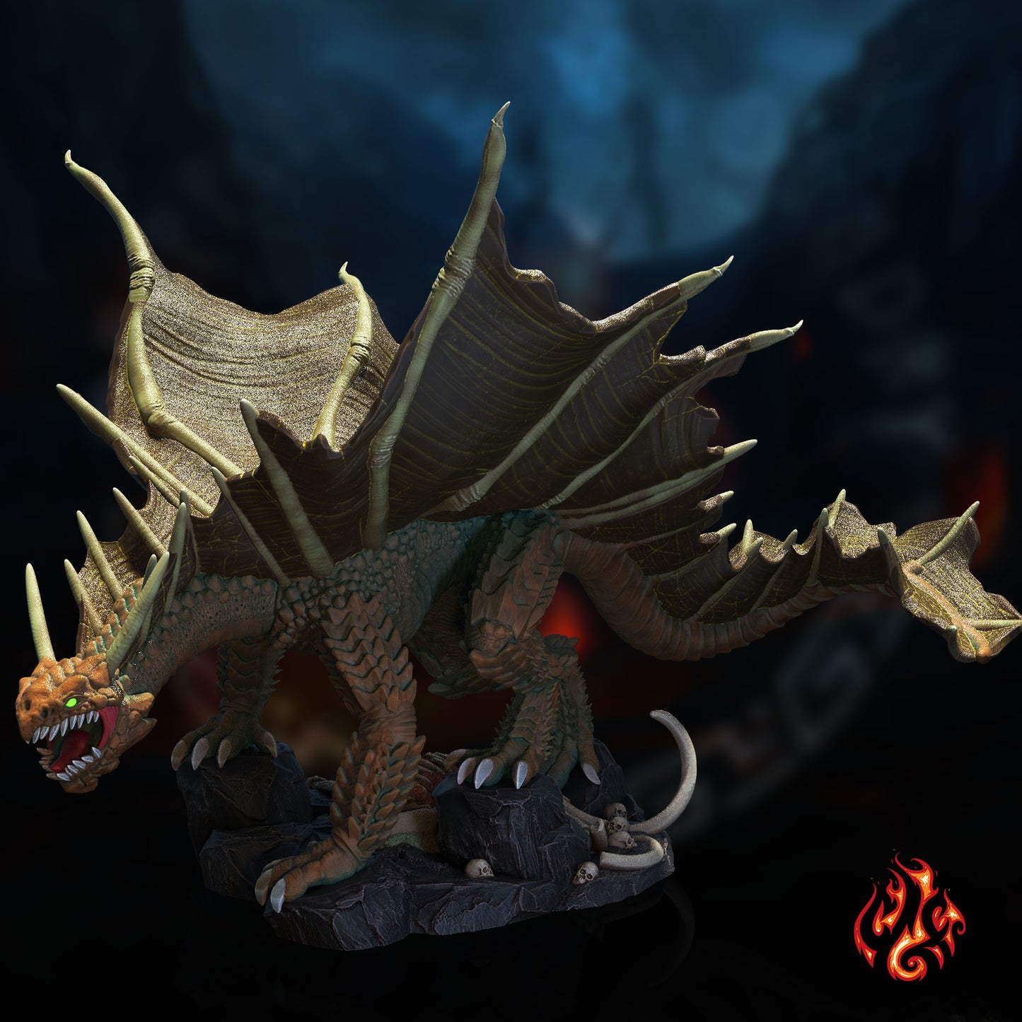 Mulgoxor, the Brown Dragon