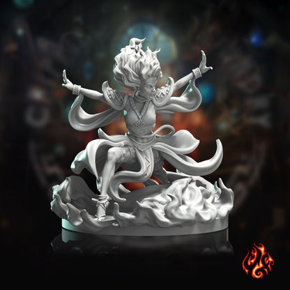 Fire Genasi Sorceress