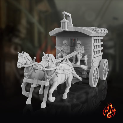 Voiture de la garde de la ville