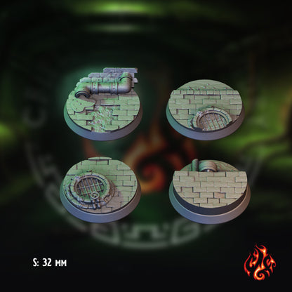 Sewer Bases Set