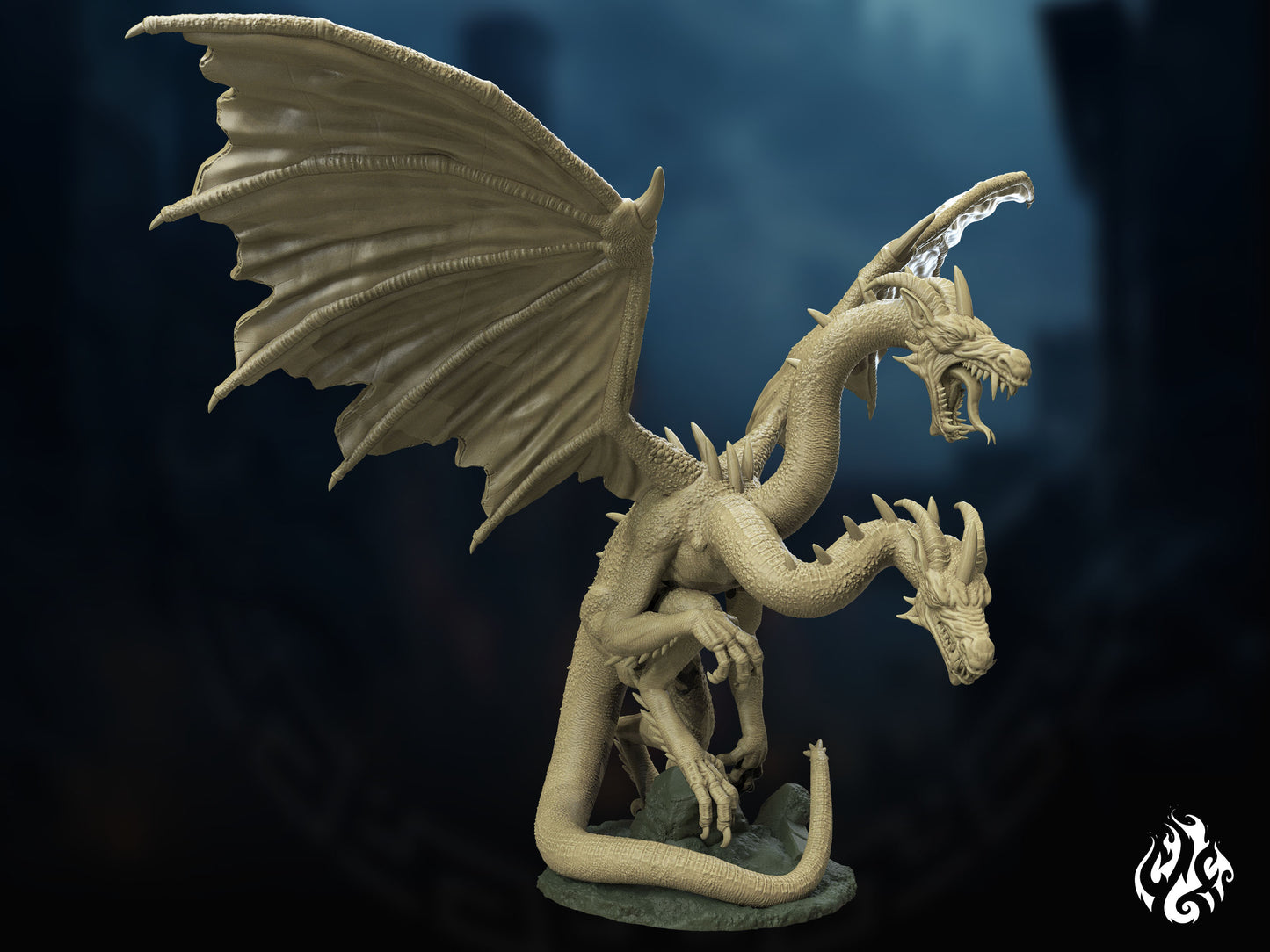 Dragon à deux têtes