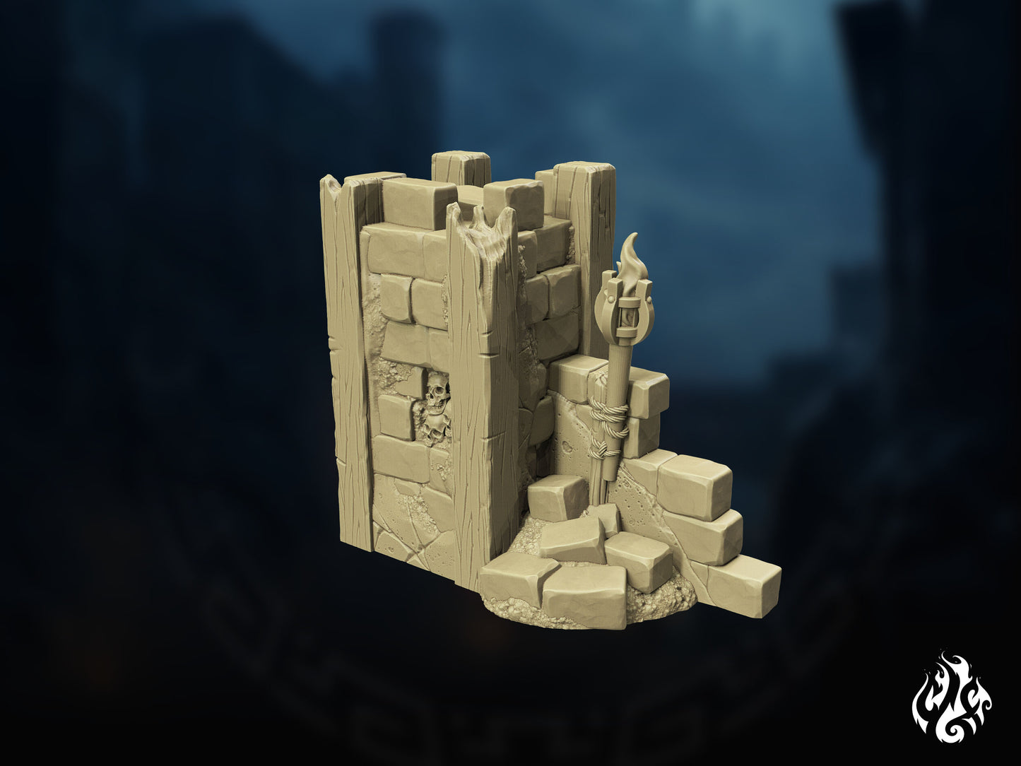 Camp ruins