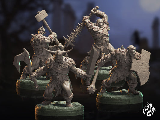 Guerreros orcos de hierro