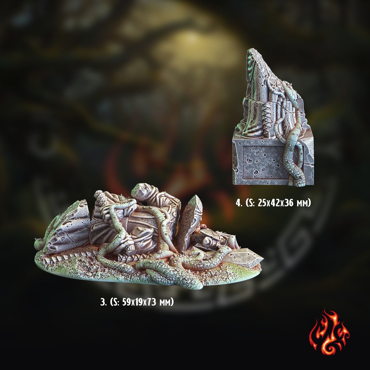 Elven Statues