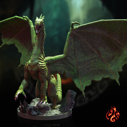 Baxith le dragon vert