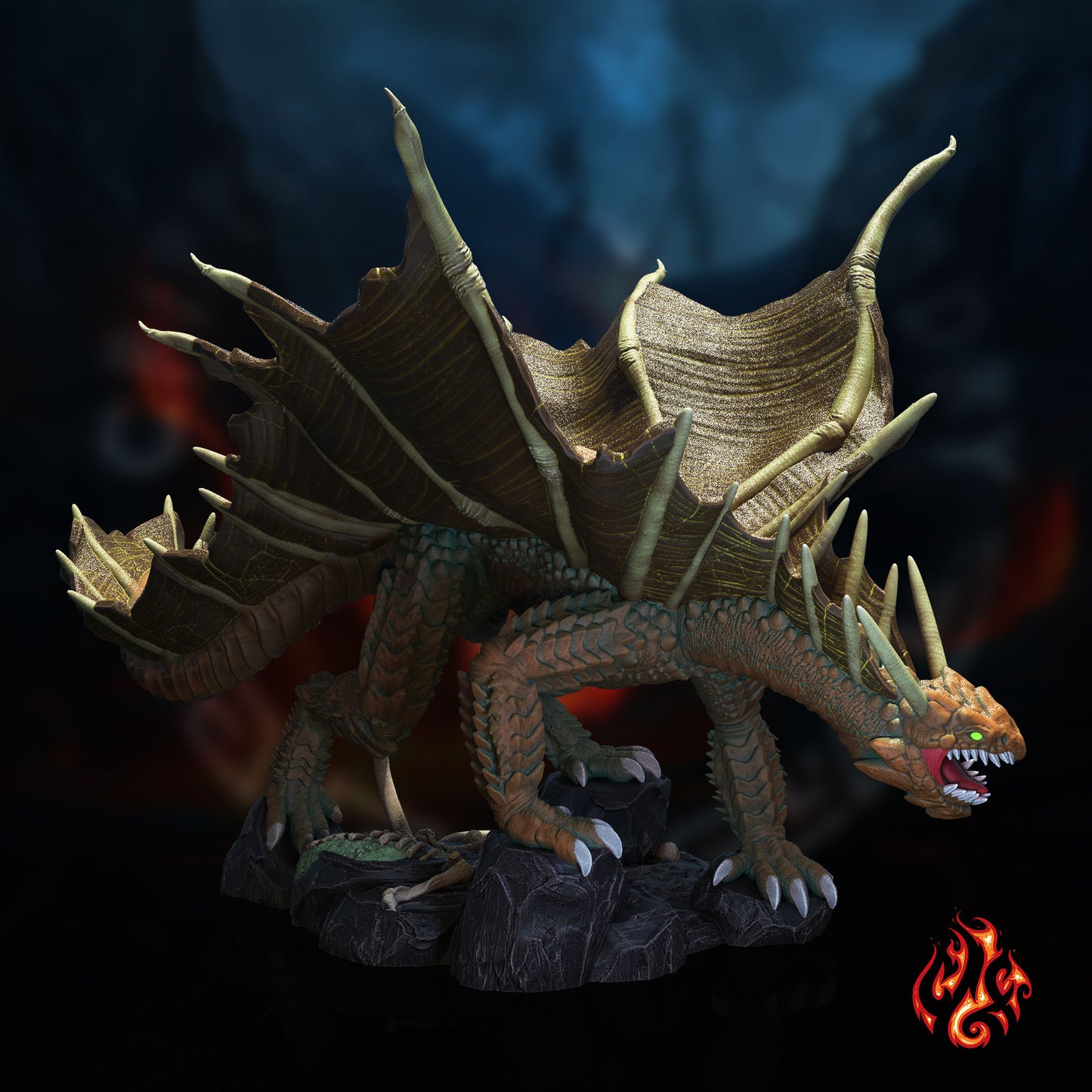 Mulgoxor, the Brown Dragon