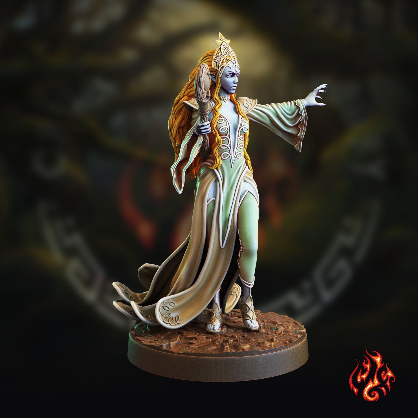 Naesala, elfe magicien