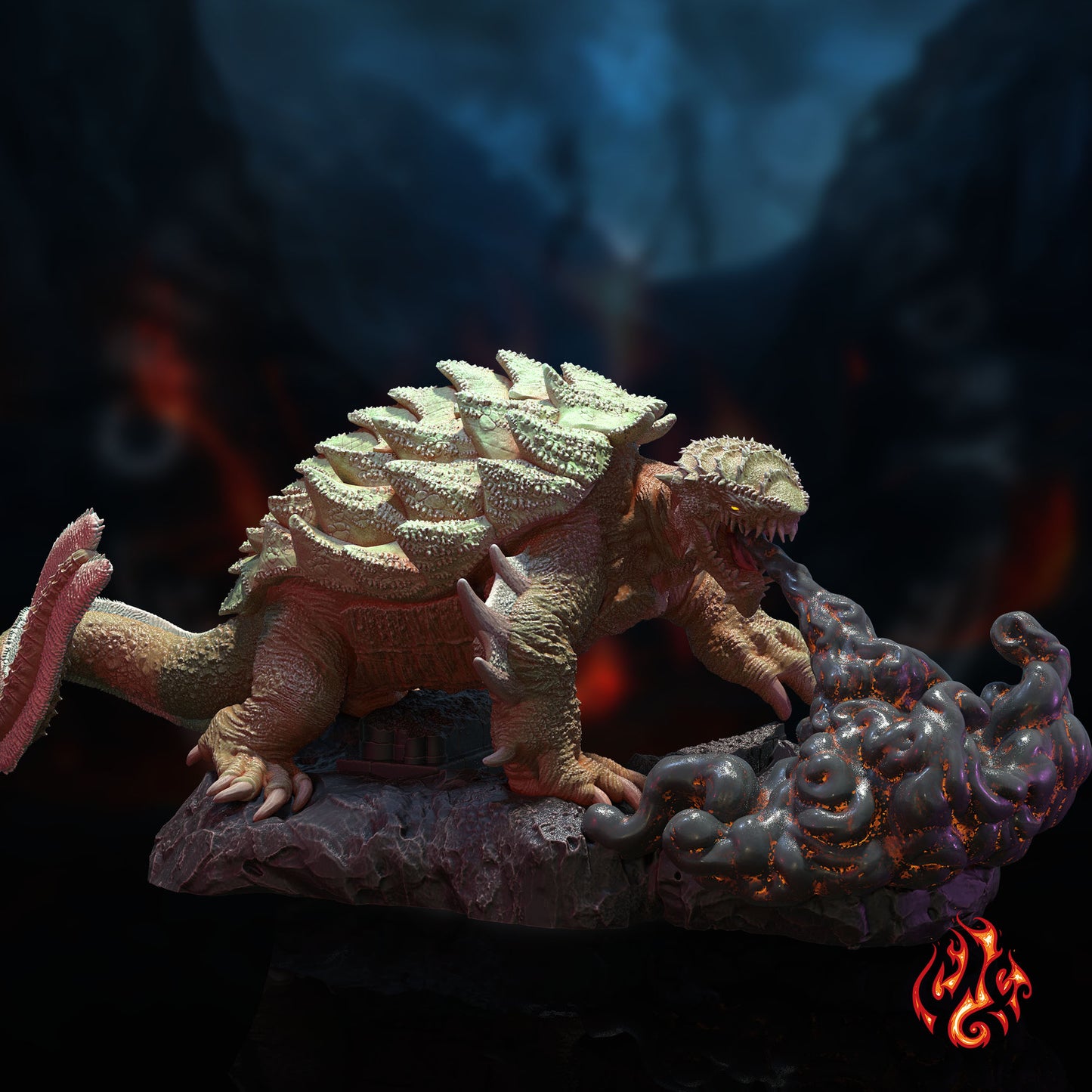 Glaurun la tortue dragon