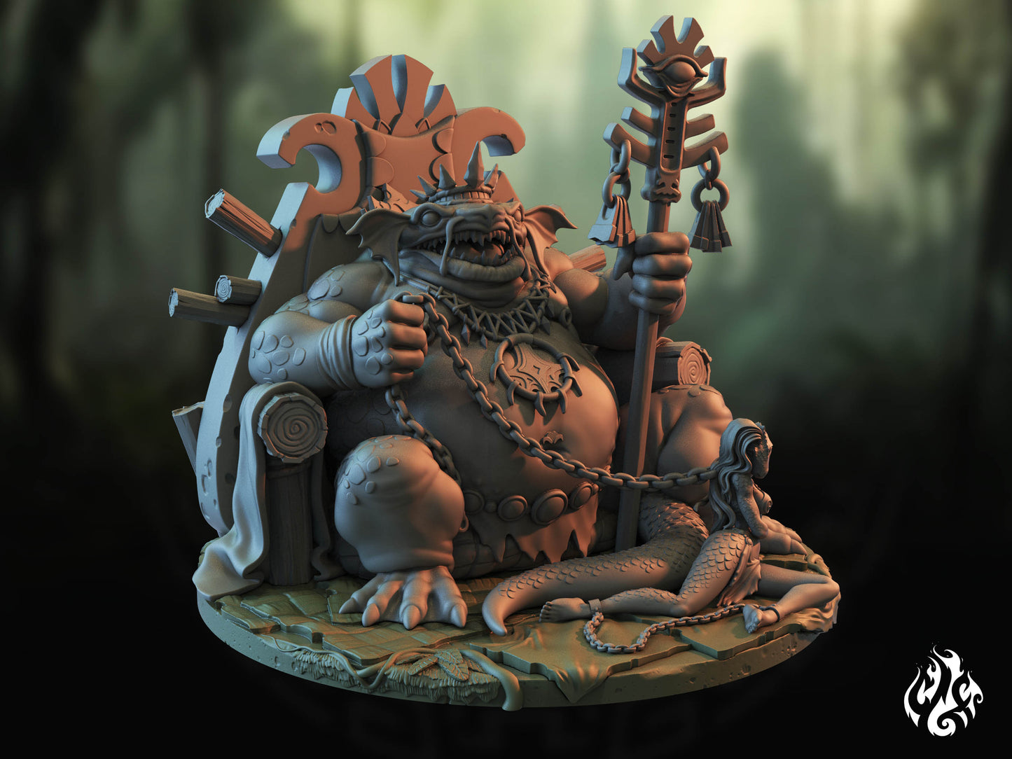 Glugglod el Rey Rana Róbalo