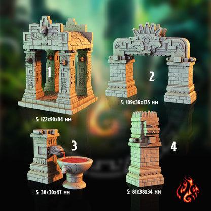 Ruines de la jungle