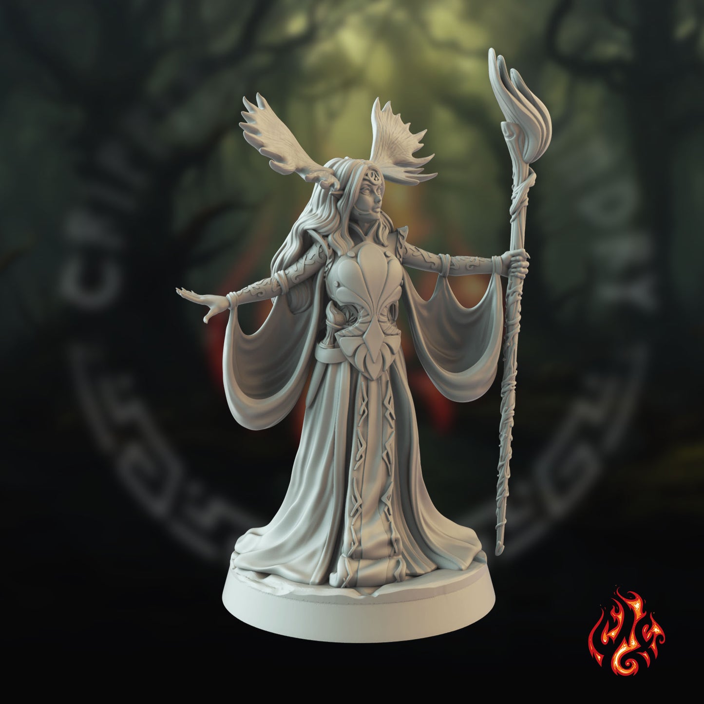 Lyrei, druide elfe