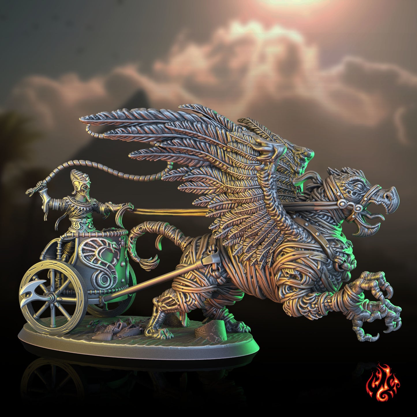 Grand Vizier on Chariot