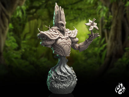Buste du gardien de la forêt