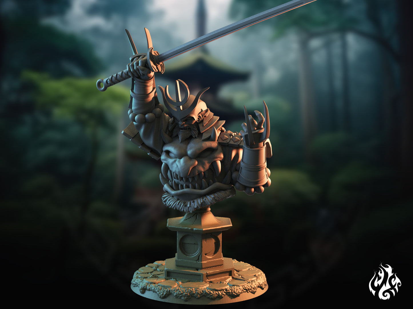 Oni Demon Lord, Osoroshi, the Tyrant Bust