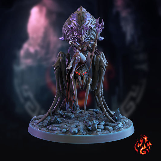Spider Queen mounted