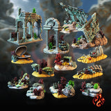 Paysages d'environnement aquatique
