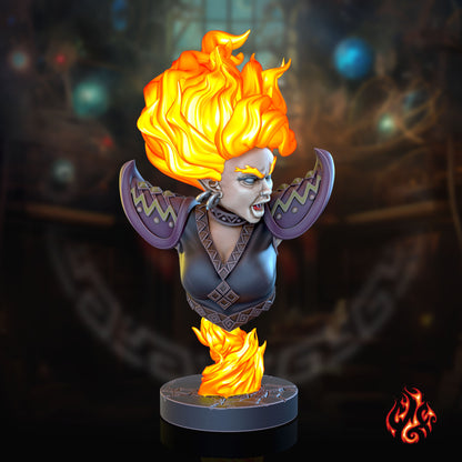 Buste de la Sorcière du Feu