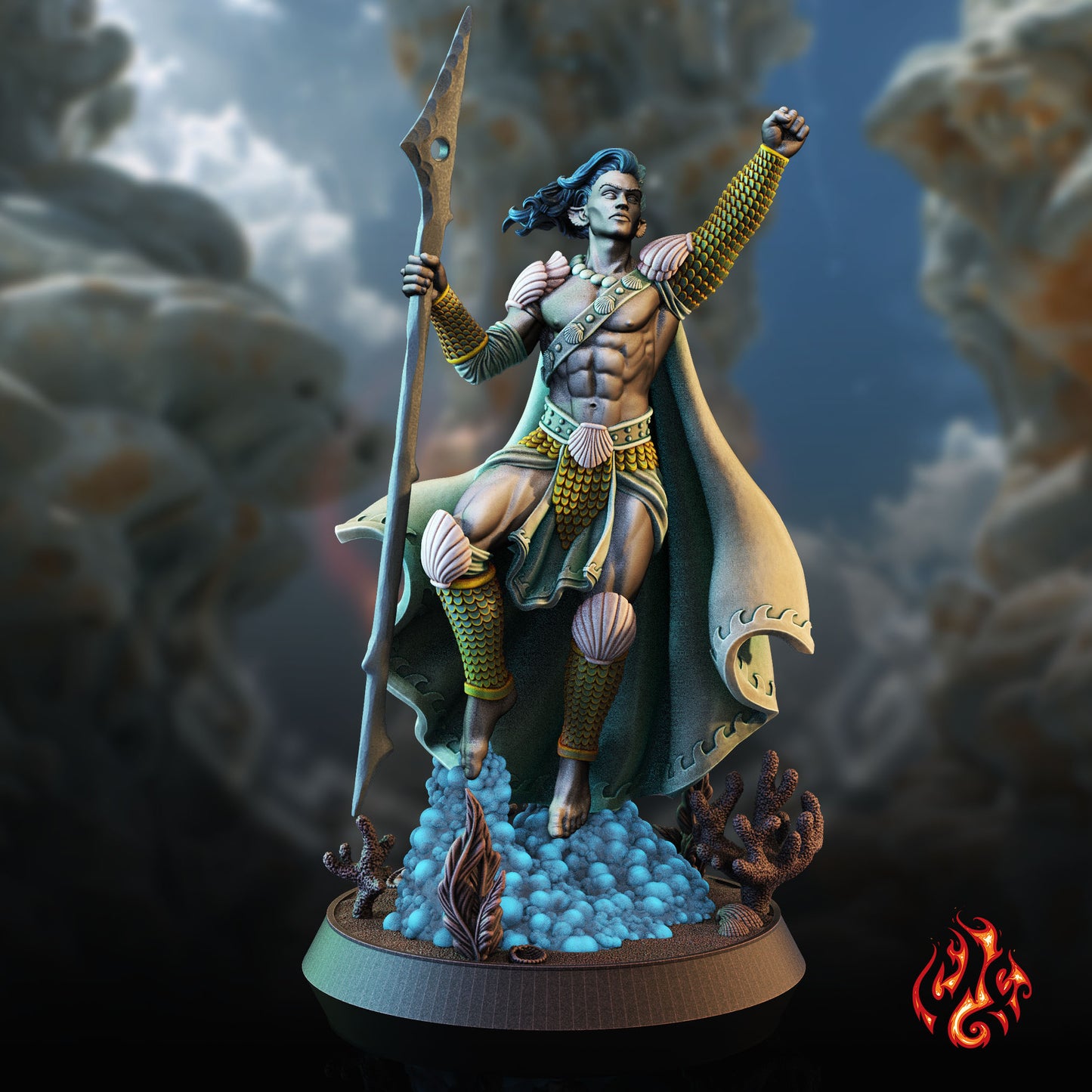 Aquatic Elf Warrior