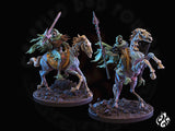Chevaliers squelettes montés