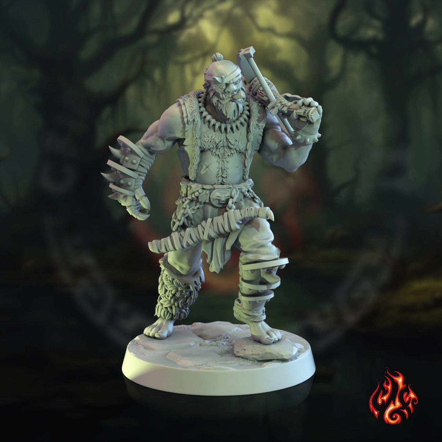 Bhol, chasseur de monstres demi-orque