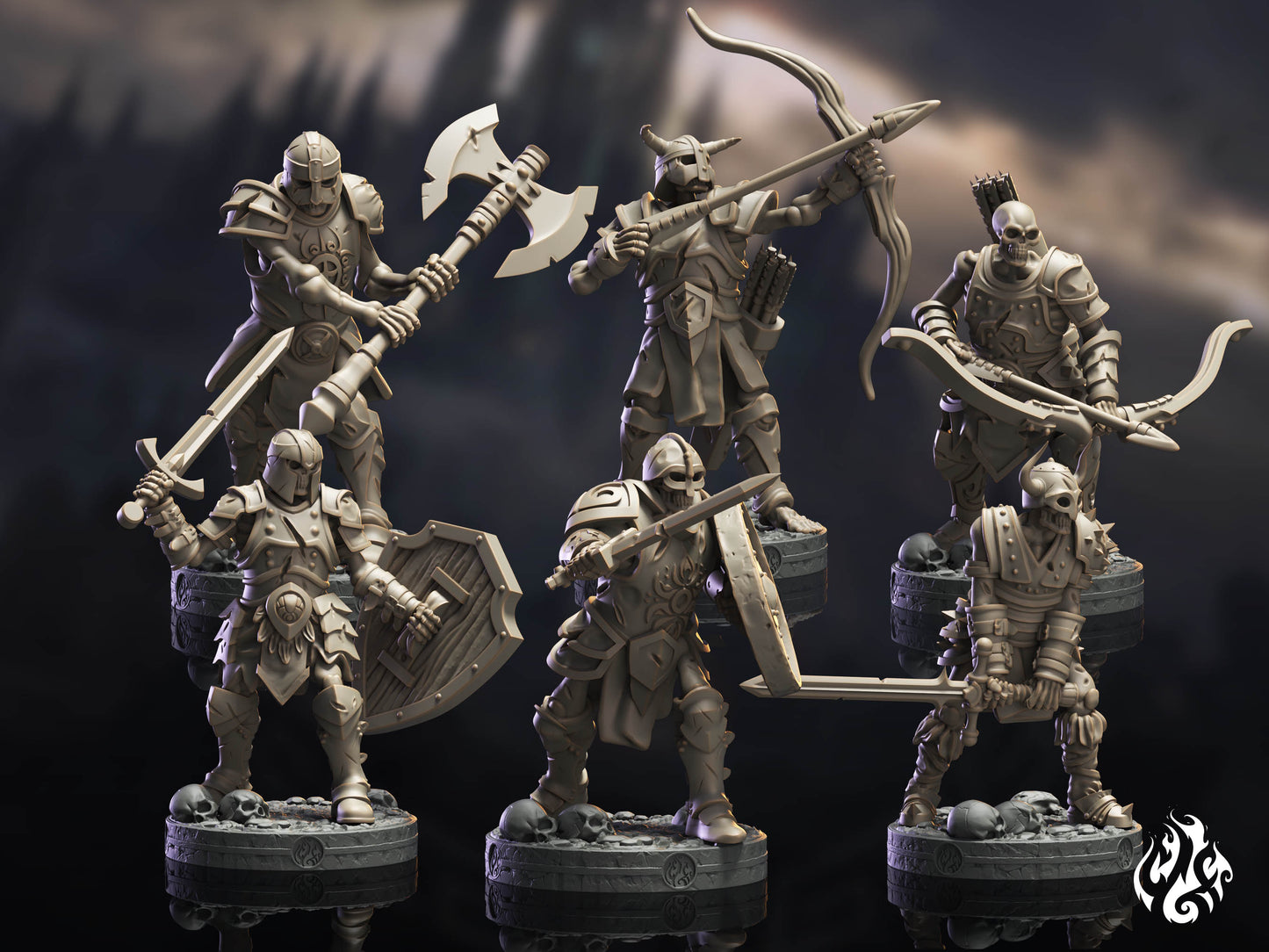 Chevaliers squelettes
