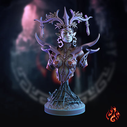 Spider Queen Bust