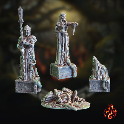 Elven Statues