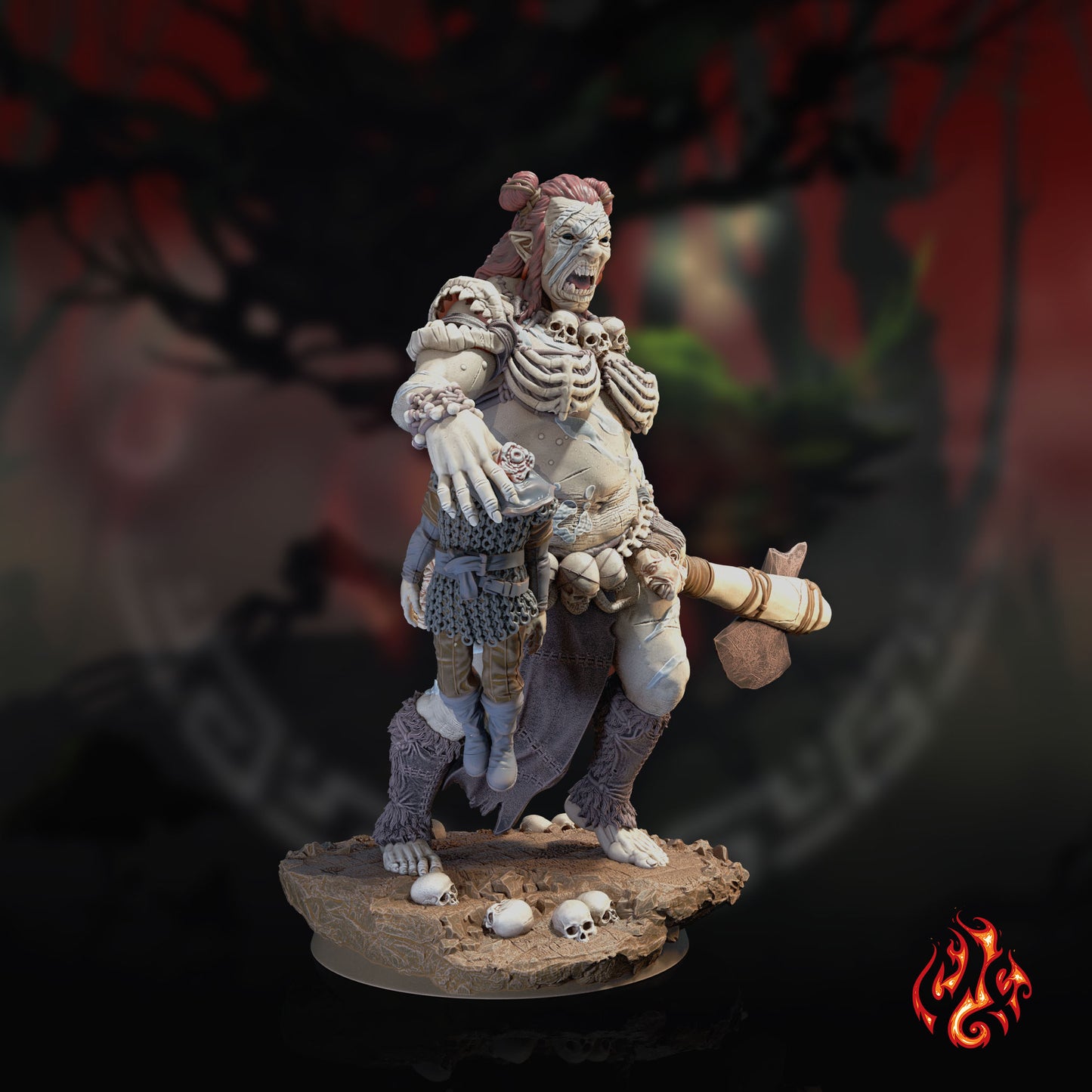 Jeune fille ogre