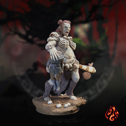 Jeune fille ogre