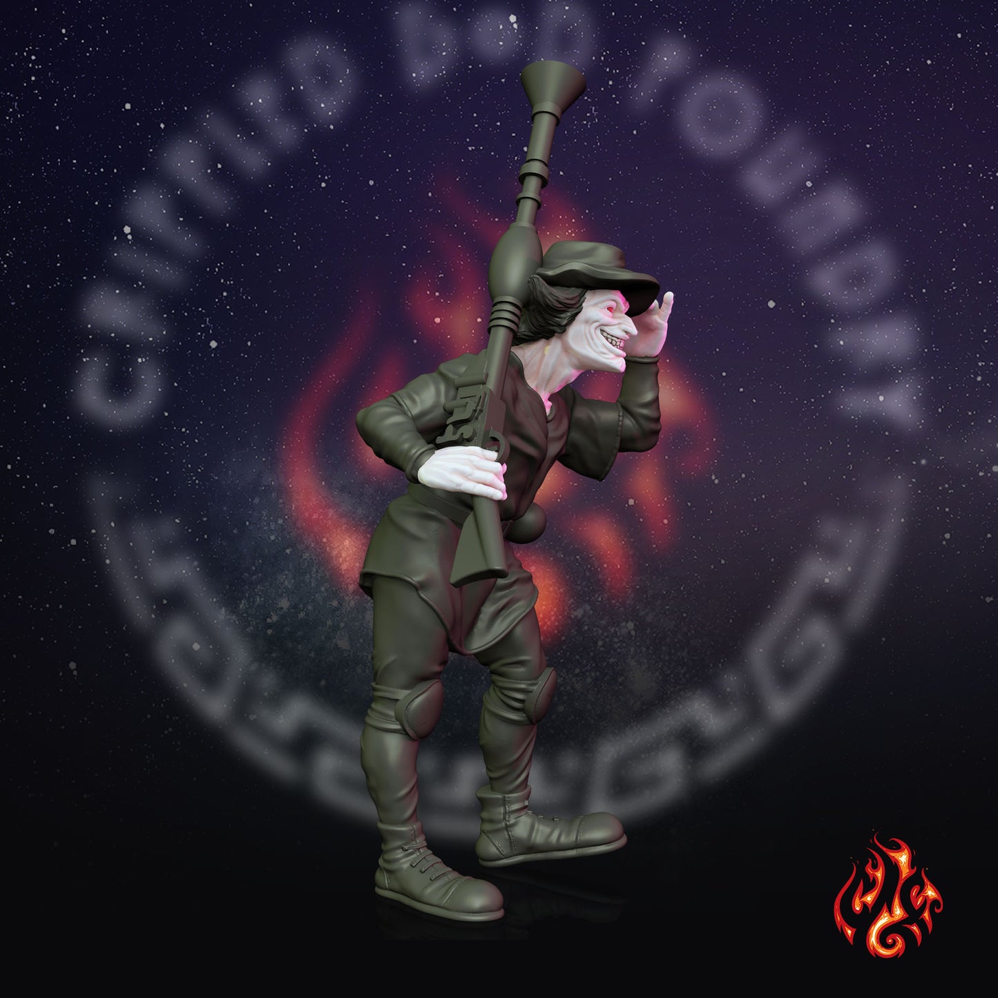 Clown de l'espace