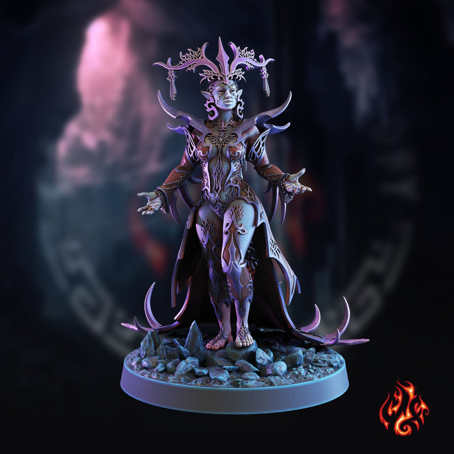 Gelyanna Abaeir la reine araignée