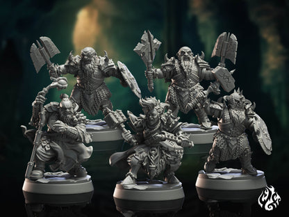 Gray Dwarfs Patrol | duergars