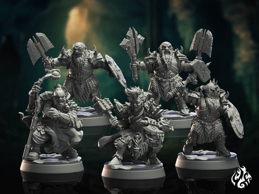 Gray Dwarfs Patrol | duergars