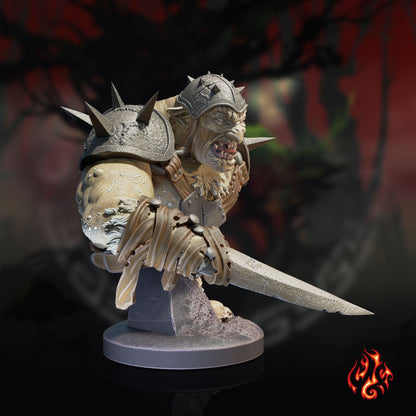 Armless Ogre Bust